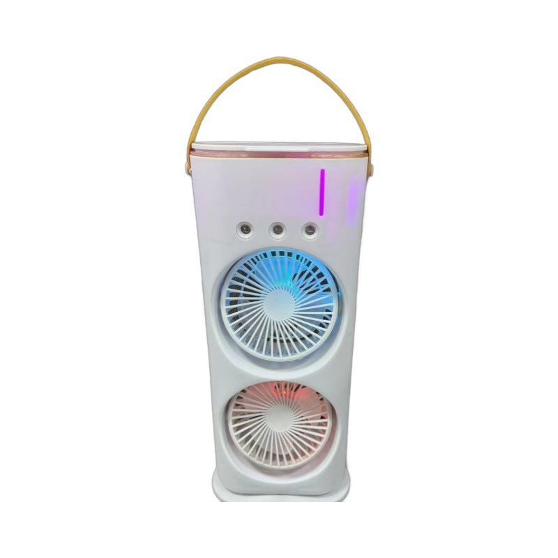 Double-ended Spray Fan Portable Humidifier Fan Air Conditioner Household Small Air Cooler Hydrocooling Portable Air Adjustment - TrendyPrime