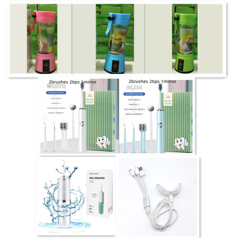 Portable Blender With USB Rechargeable Mini Kitchen Fruit Juice Mixer Home Simple Portable Electric Mini Juicer - TrendyPrime