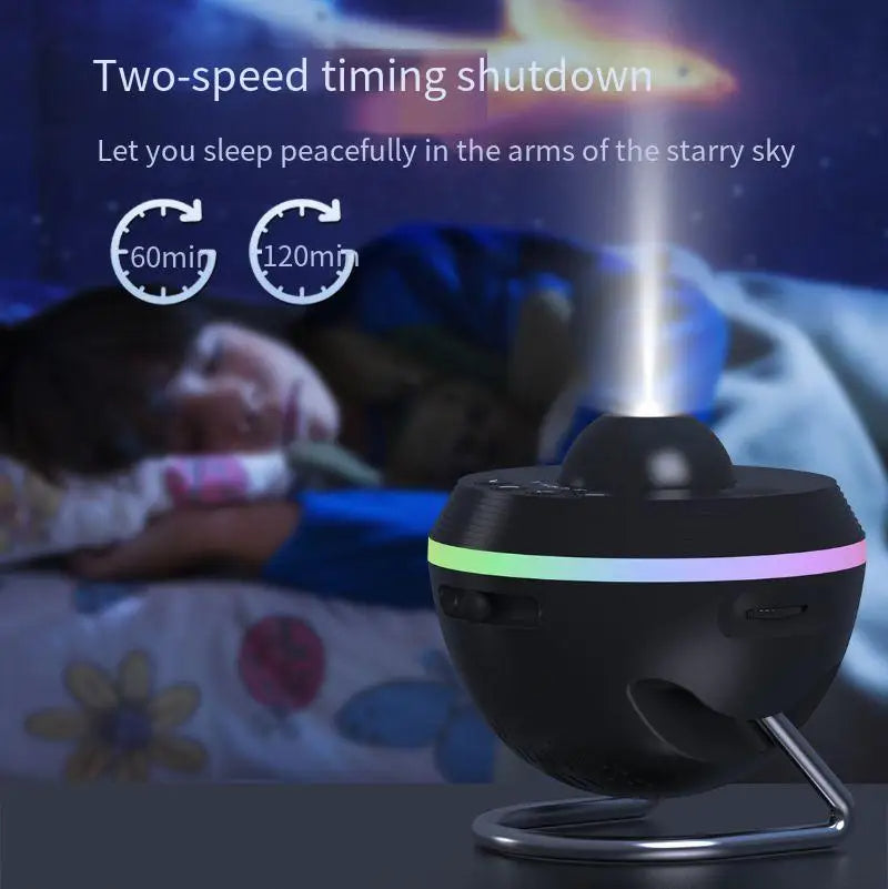 Dynamic Meteor 13 In 1 Ultra Clear Galaxy Projector Lamp Rotary Space Ball Planetarium Projector Lights For Kids Gift - TrendyPrime
