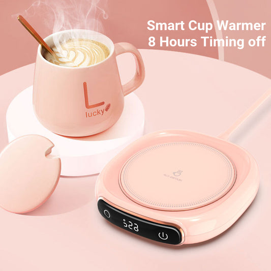 Coffee Mug Warmer Warm Coaster Smart Heating Cup Thermal Insulation Constant Temperature Coaster Heating Pad Desktop - TrendyPrime