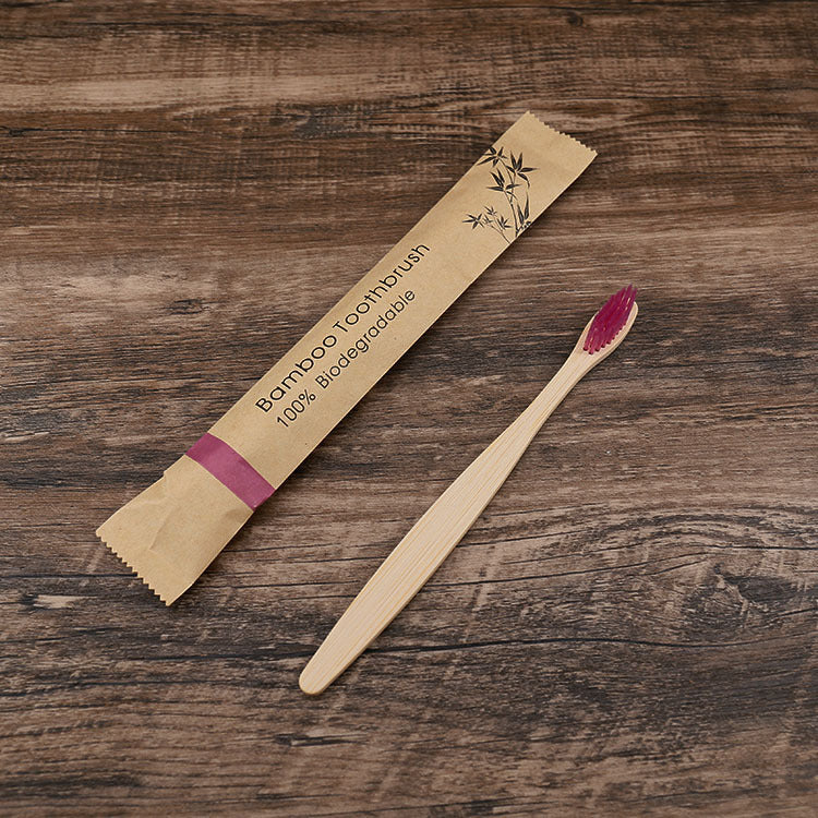 10Pcs Colorful Toothbrush Natural Bamboo Tooth Brush Set Soft Bristle Charcoal Teeth Eco Bamboo Toothbrushes Dental Oral Care - TrendyPrime