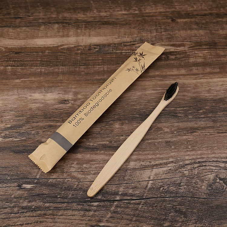 10Pcs Colorful Toothbrush Natural Bamboo Tooth Brush Set Soft Bristle Charcoal Teeth Eco Bamboo Toothbrushes Dental Oral Care - TrendyPrime