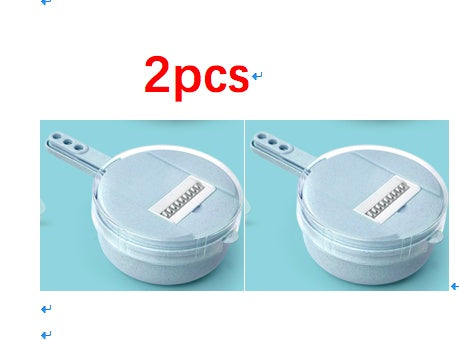 8 In 1 Mandoline Slicer Vegetable Slicer Potato Peeler Carrot Onion Grater With Strainer Vegetable Cutter Kitchen Accessories - TrendyPrime