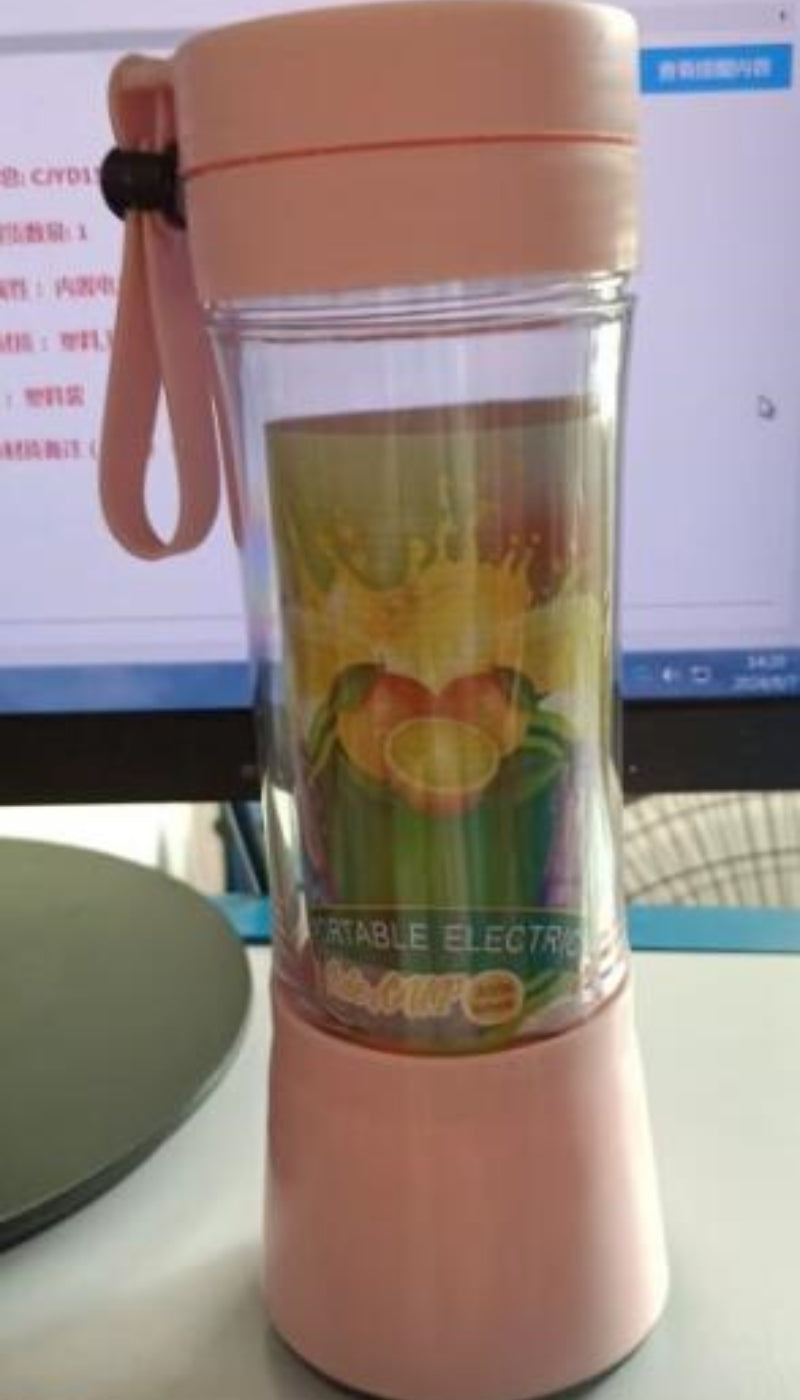 Portable Blender With USB Rechargeable Mini Kitchen Fruit Juice Mixer Home Simple Portable Electric Mini Juicer - TrendyPrime