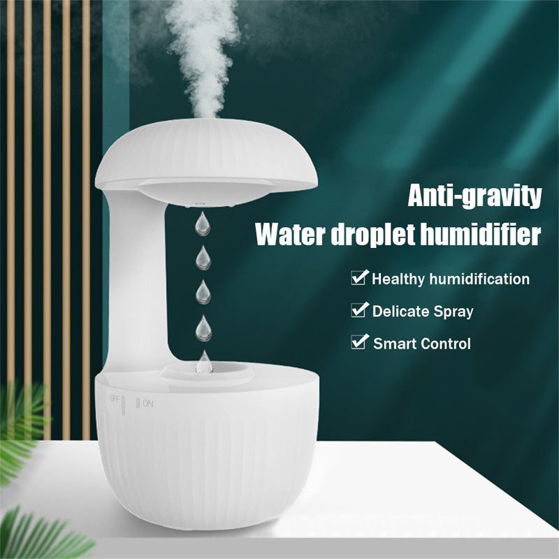 Anti-gravity Air Humidifier Mute Countercurrent Humidifier Levitating Water Drops Cool Mist Maker Fogger Relieve Fatigue - TrendyPrime