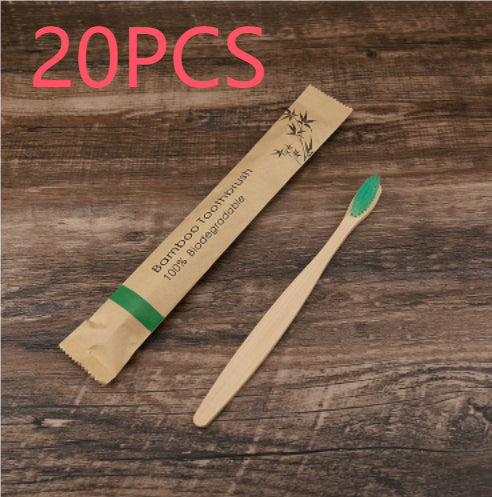 10Pcs Colorful Toothbrush Natural Bamboo Tooth Brush Set Soft Bristle Charcoal Teeth Eco Bamboo Toothbrushes Dental Oral Care - TrendyPrime