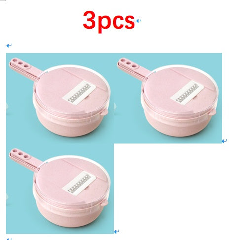 8 In 1 Mandoline Slicer Vegetable Slicer Potato Peeler Carrot Onion Grater With Strainer Vegetable Cutter Kitchen Accessories - TrendyPrime