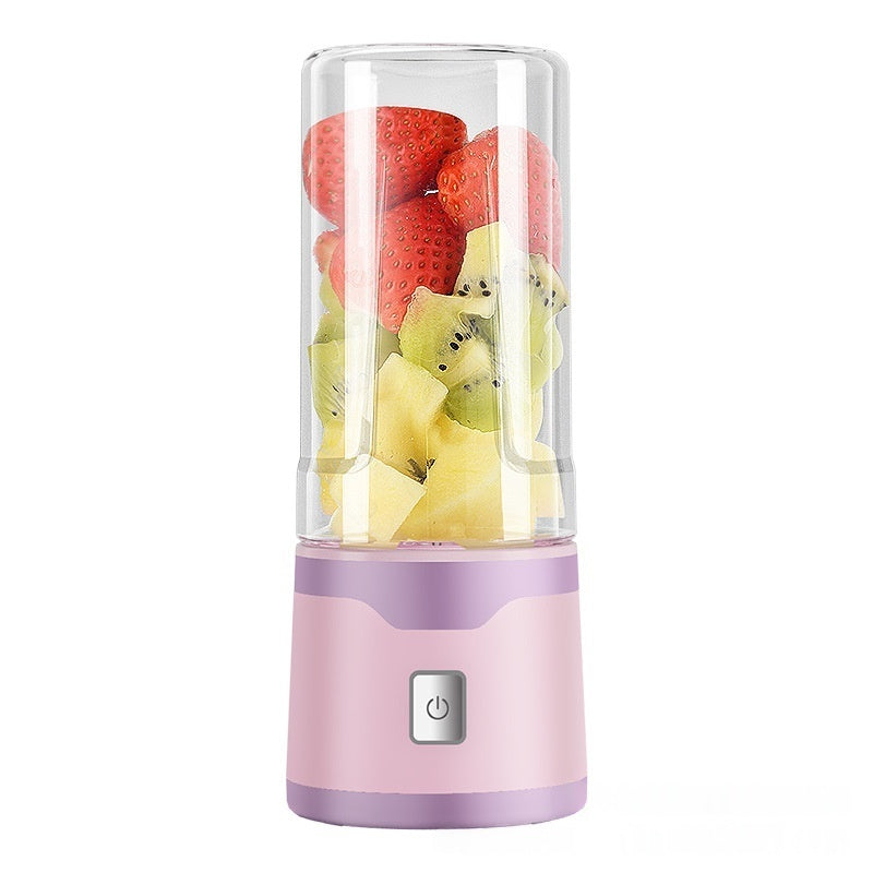 Multifunctional Rechargeable Electric USB Juicer Cup Double Cup Handheld Mixer Cup 500 ML Blending Juice Cup Outdoor - TrendyPrime