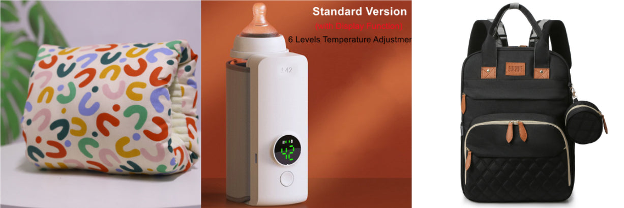 Portable Wireless Baby Bottle Warmer USB Rechargeable Milk Warmer - TrendyPrime