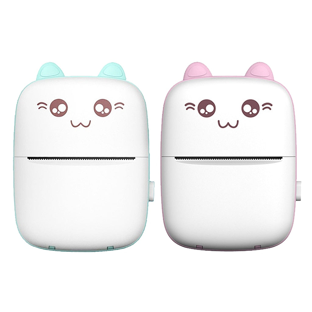 Mini Printer Portable Mini Bluetooth WiFi New Wrong Printer Mobile Phone Photo Title Note Hot Print Pocket Student Error Label Printer - TrendyPrime