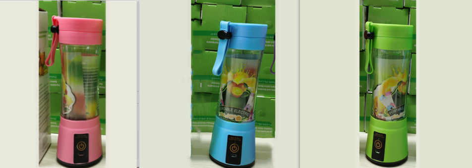 Portable Blender With USB Rechargeable Mini Kitchen Fruit Juice Mixer Home Simple Portable Electric Mini Juicer - TrendyPrime
