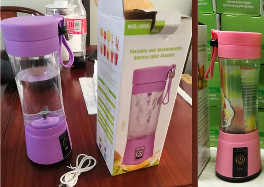 Portable Blender With USB Rechargeable Mini Kitchen Fruit Juice Mixer Home Simple Portable Electric Mini Juicer - TrendyPrime