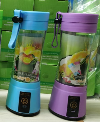 Portable Blender With USB Rechargeable Mini Kitchen Fruit Juice Mixer Home Simple Portable Electric Mini Juicer - TrendyPrime