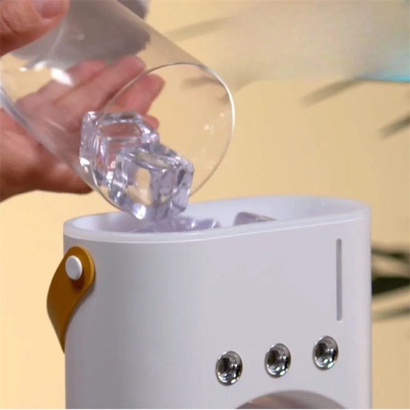 Double-ended Spray Fan Portable Humidifier Fan Air Conditioner Household Small Air Cooler Hydrocooling Portable Air Adjustment - TrendyPrime