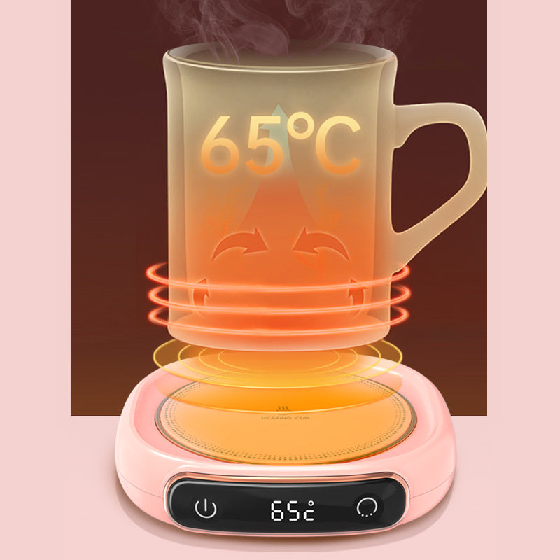 Coffee Mug Warmer Warm Coaster Smart Heating Cup Thermal Insulation Constant Temperature Coaster Heating Pad Desktop - TrendyPrime