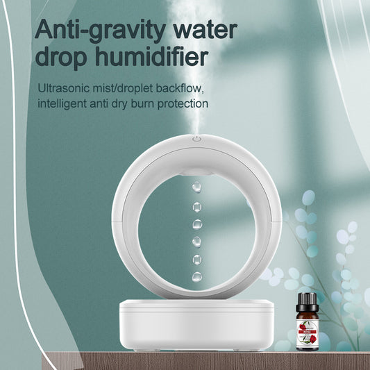 Anti-gravity Air Humidifier Mute Countercurrent Humidifier Levitating Water Drops Fogger Electric Humidifiers - TrendyPrime