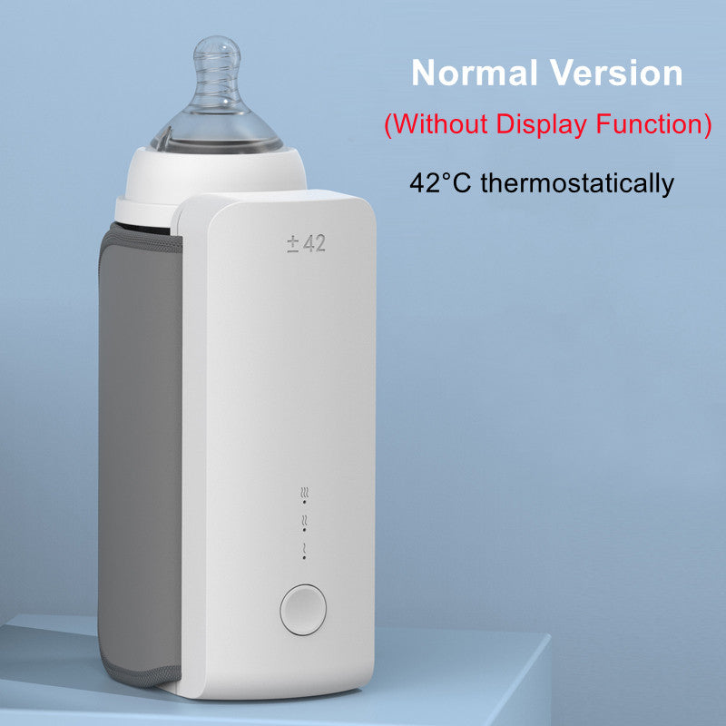 Portable Wireless Baby Bottle Warmer USB Rechargeable Milk Warmer - TrendyPrime