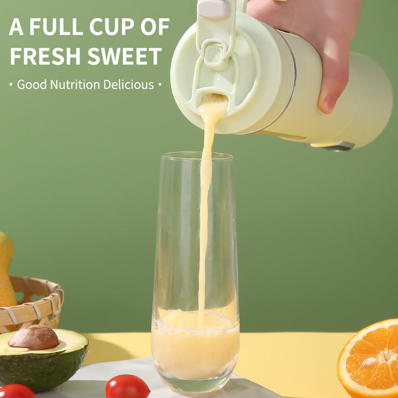Portable Rechargeable Juice Blender Compact Handheld Electric Smoothie Maker For Travel Office Home - TrendyPrime