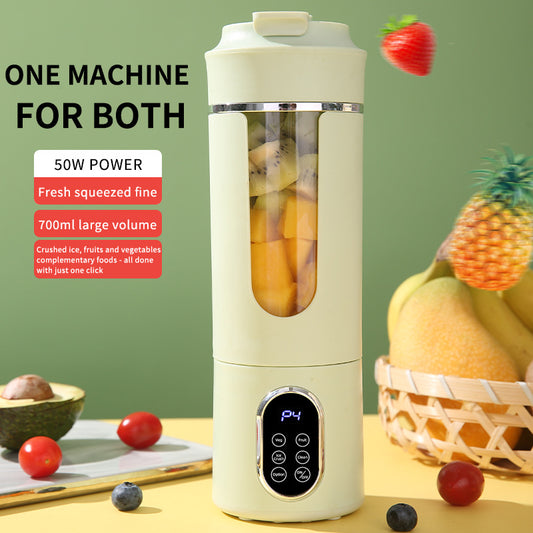 Portable Rechargeable Juice Blender Compact Handheld Electric Smoothie Maker For Travel Office Home - TrendyPrime