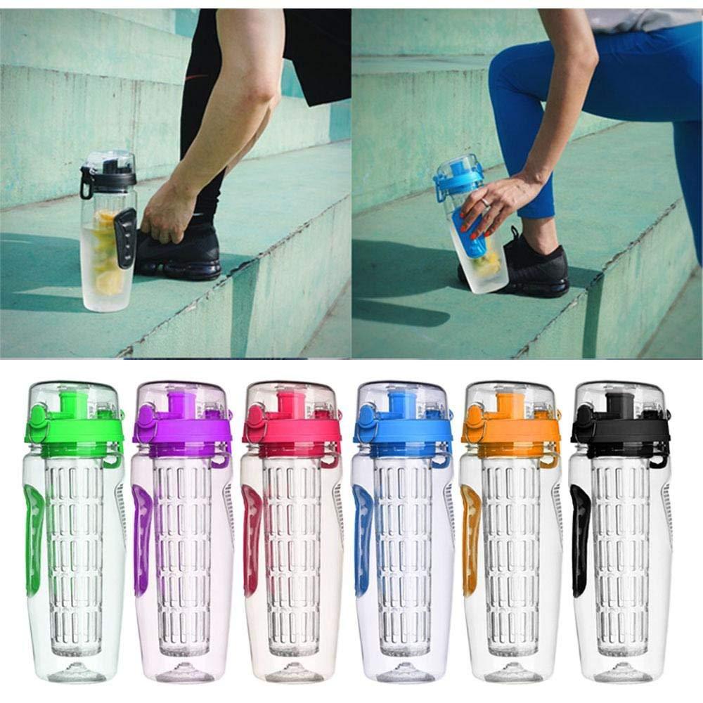 32oz Fruit Infuser Water Bottle – BPA Free Sport Drink Bottle - TrendyPrime