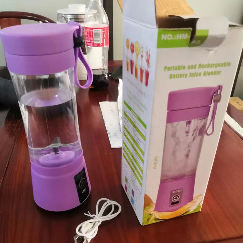 Portable Blender With USB Rechargeable Mini Kitchen Fruit Juice Mixer Home Simple Portable Electric Mini Juicer - TrendyPrime