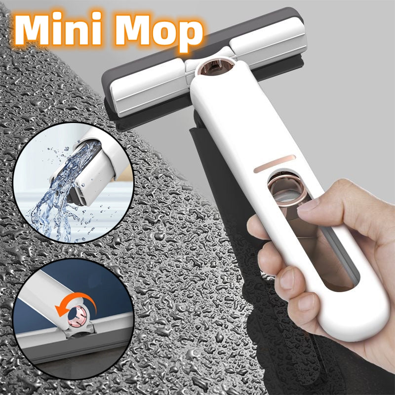 Mini Mops Floor Cleaning Sponge Squeeze Mop Household Cleaning Tools Home Car Portable Wiper Glass Screen Desk Cleaner Mop - TrendyPrime