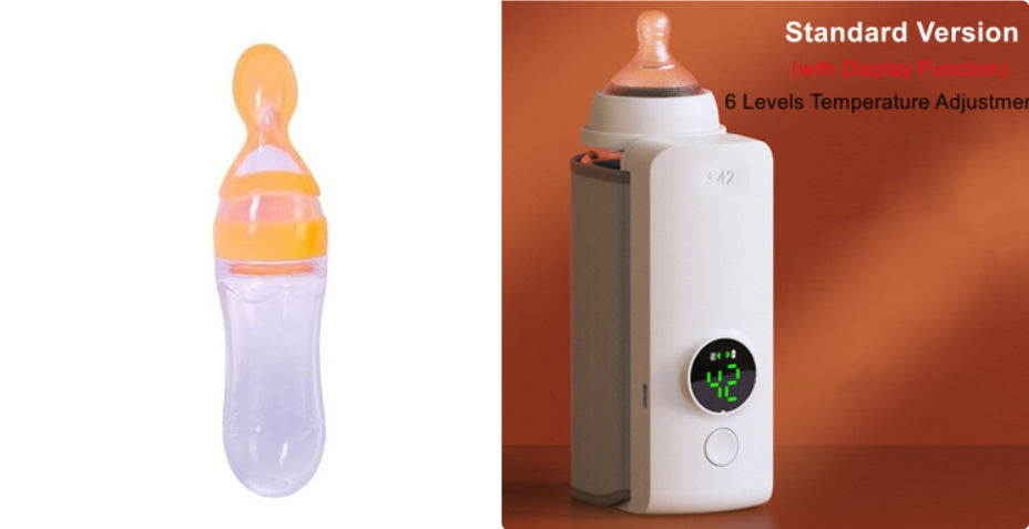 Portable Wireless Baby Bottle Warmer USB Rechargeable Milk Warmer - TrendyPrime